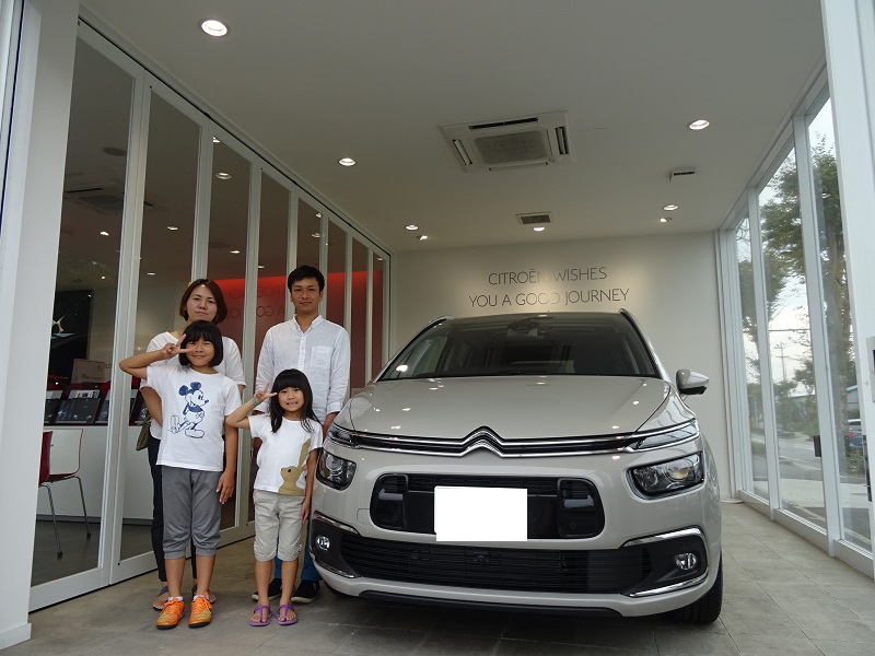 GRAND C4 PICASSO BlueHDi　ご納車