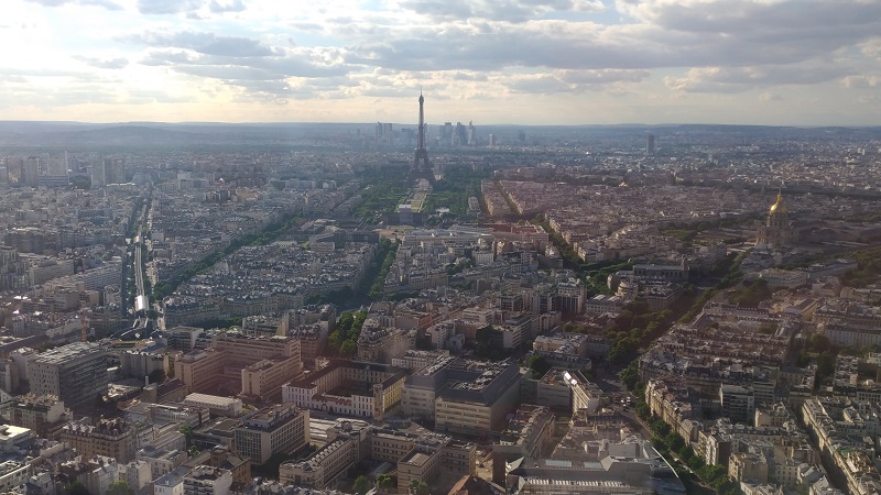 フランスの街並み