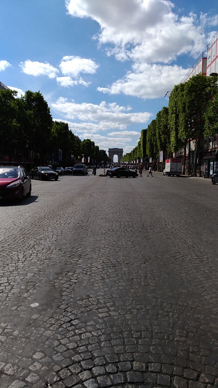 フランスの街並み