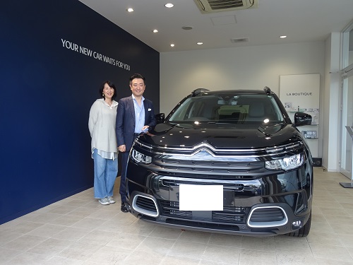 C5 AIRCROSS ご納車です。