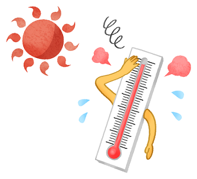 夏の車内☀