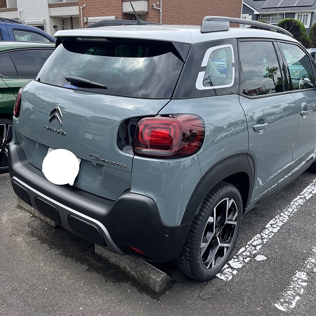 C3AIRCROSSうしろ
