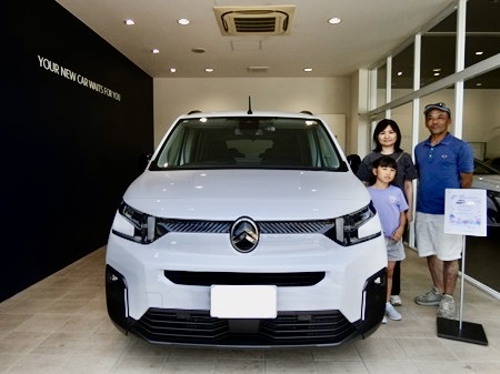 BERLINGO LONG ご納車