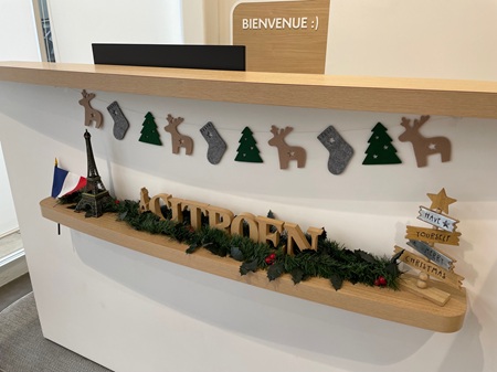 ショールーム☆クリスマスバージョン