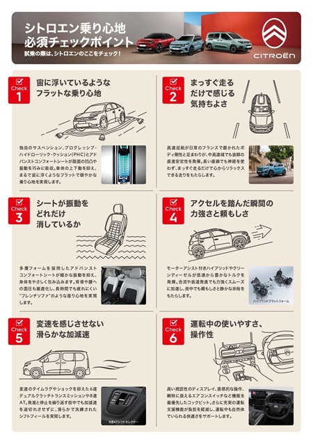 シトロエン乗り心地体感キャンペーン