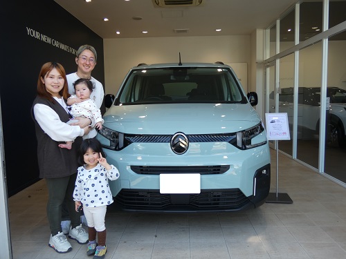 BERLINGO LONG ご納車