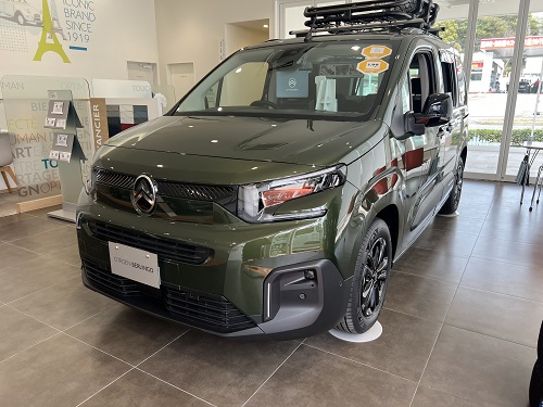 展示車入れ替え～NEW BERLINGO～