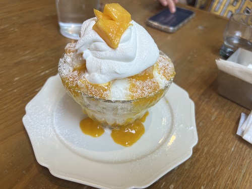 今季初氷🍧