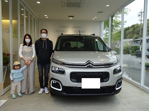 BERLINGO ご納車です。