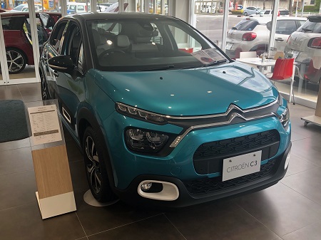 現在の展示車🚙