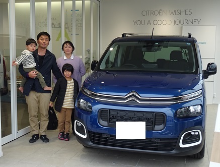 BERLINGOご納車