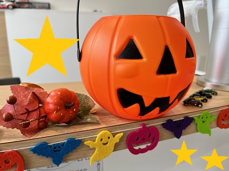 Halloween装飾はじめました🎃