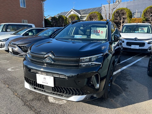 高年式走行距離極少車あります☆C5AIRCROSS