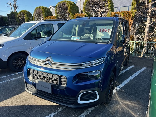 高年式走行距離極少車あります☆BERLINGO