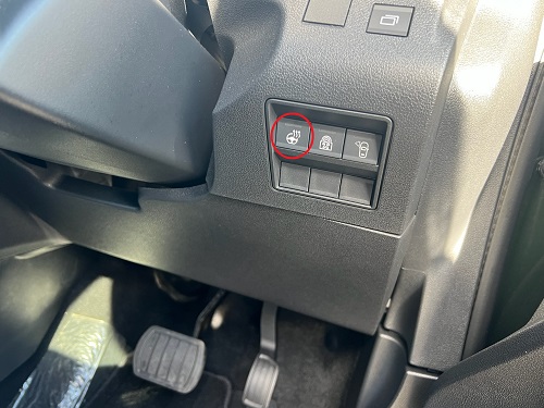 冬場に嬉しいハンドルヒーター