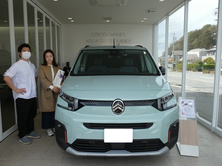 BERLINGO  LONGご納車