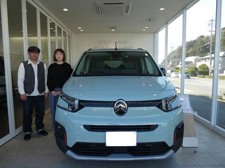 BERLINGO  LONGご納車