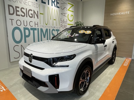 NEW C3 AIRCROSS　展示しました！